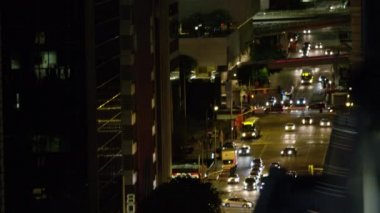 Los Angeles, Kaliforniya 'da gece vakti, ABD görüntüleri