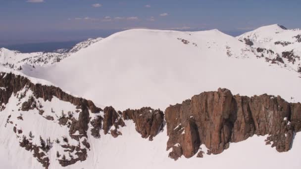 Parque Nacional Grand Teton Montañas Rocosas Wyoming Vista Aérea Hermosos — Vídeo de stock