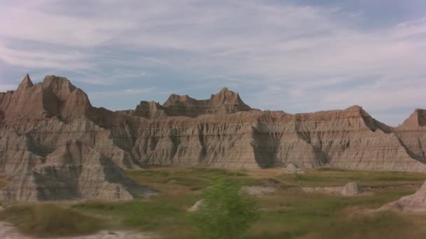Badlands National Park Dakota Del Sud — Video Stock