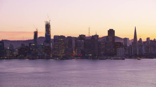 San Francisco Luftaufnahmen Kalifornien Usa — Stockvideo