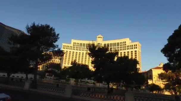 Las Vegas Nevada Usa Dubna 2016 Jízda Las Vegas Strip — Stock video