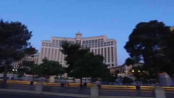 Las Vegas Nevada Usa Dubna 2016 Jízda Las Vegas Strip — Stock video