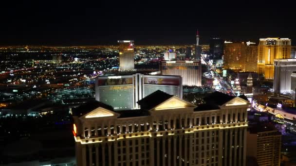 Las Vegas Nevada Usa Listopadu 2014 Letecký Pohled Las Vegas — Stock video
