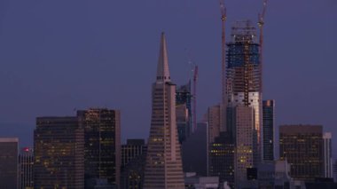 San Francisco hava görüntüleri, Kaliforniya, ABD