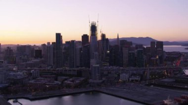 San Francisco hava görüntüleri, Kaliforniya, ABD