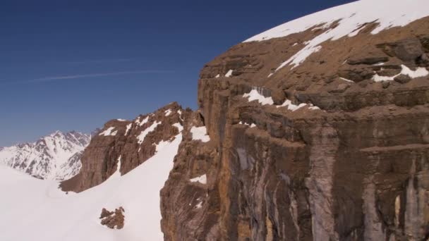 Grand Teton National Park Rocky Mountains Wyoming Aerial View Beautiful — Stock Video