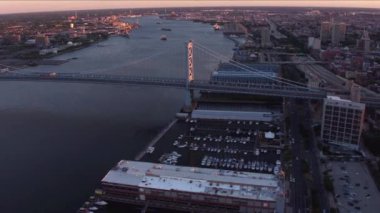 Philadelphia, Pennsylvania 'nın hava manzarası