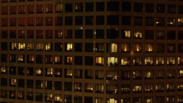 Los Angeles Kaliforniya Gece Vakti Abd Görüntüleri — Stok video