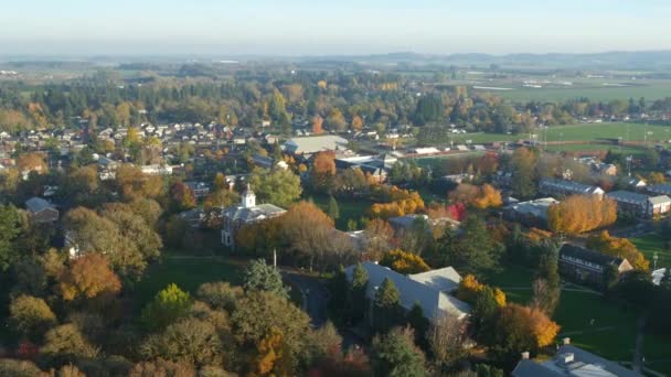 Aerial Video Mcminnville Oregon — стокове відео