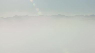 Montana 'daki güzel doğa manzarası, ABD' nin Highland hava görüntüleri.