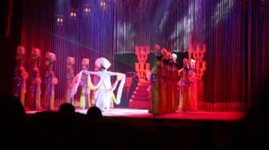 Beijing, Çin - 7 Aralık 2013: Çin sirk, sanatçılar