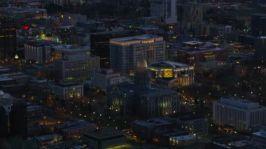Denver, Colorado - takriben 2017: Colorado Eyalet Binası Yörüngesi