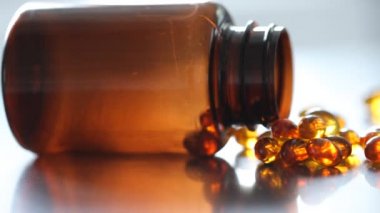 Vitaminlerin yakın çekim görüntüsü