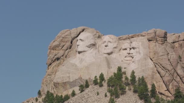 Rushmore Dağı Ulusal Anıtı Güney Dakota — Stok video