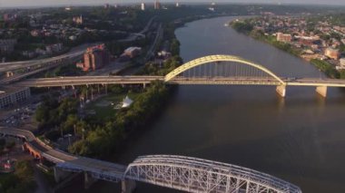 Cincinnati, Ohio 'nun havadan görünüşü