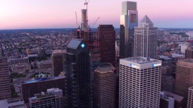 Philadelphia, Pennsylvania 'nın hava manzarası