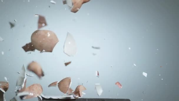 Cookie Jar Rozbija Się Bardzo Zwolnionym Tempie Strzał Fantom Flex — Wideo stockowe