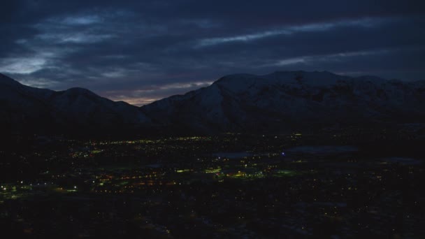 Salt Lake City Utah Aproximativ 2017 Împușcat Dimineața Devreme Din — Videoclip de stoc