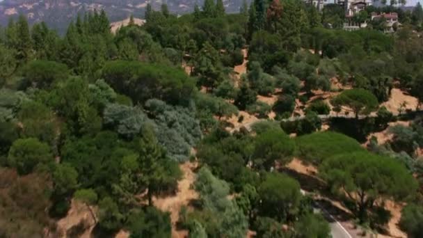 Каліфорнія Близько 2017 Повітряний Вид Замок Герст Каліфорнії Розстріляний Cineflex — стокове відео