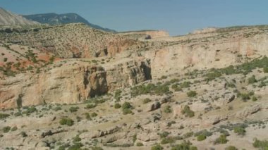 Montana 'daki güzel doğa manzarası, ABD' nin Highland hava görüntüleri.