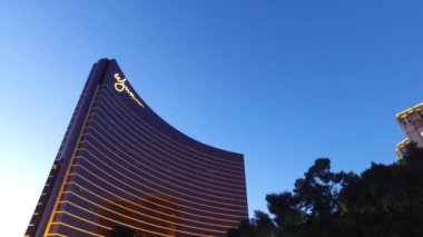 Las Vegas, Nevada, ABD - 20 Nisan 2016 Las Vegas Strip, Wynn