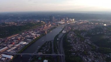 Pittsburgh, Pennsylvania 'nın hava manzarası