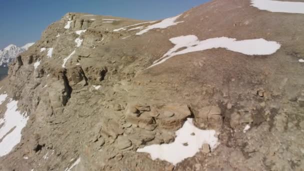 Yellowstonský Národní Park Wyomingu Letecký Pohled Yellowstonský Národní Park Snímek — Stock video