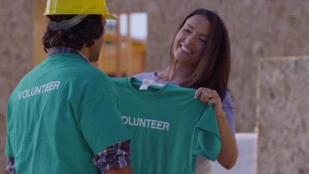 Volunteers Working Together Video Clip