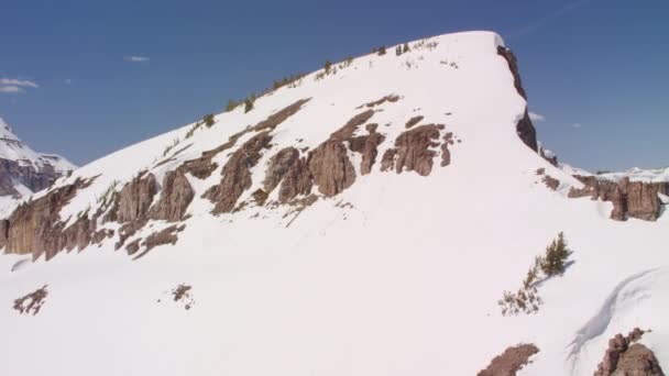 Grand Teton National Park Rocky Mountains Wyoming Vista Aérea Belos — Vídeo de Stock