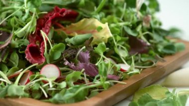 Otlar ve Salata Yeşilleri çok yavaş uçuyor. Phantom Flex 4K kamera ile çekildi..