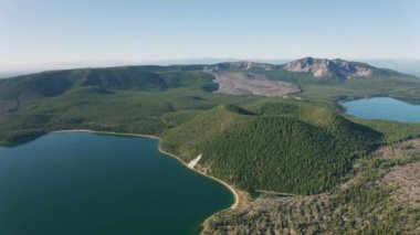 Green Highland ve Lake hava görüntüleri, Newbery, ABD