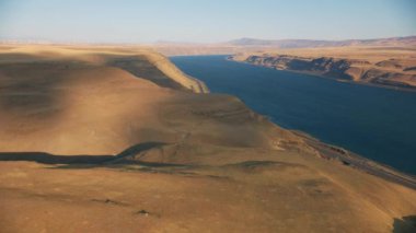 Oregon, ABD: Columbia Nehri hava görüntüleri