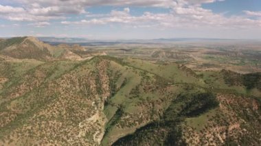 Utah manzarasının hava görüntüleri, ABD