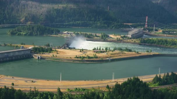 Oregon Usa Luftaufnahmen Vom Columbia River — Stockvideo