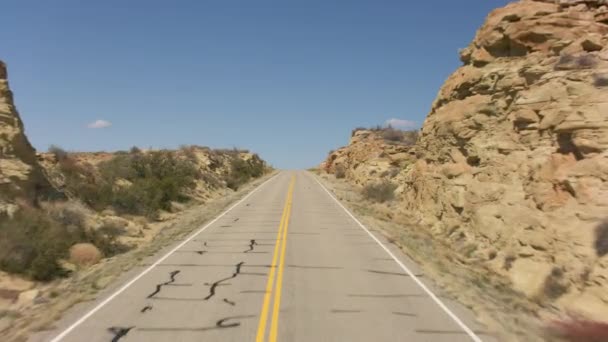 Conducir Por Carretera Imágenes Movimiento — Vídeos de Stock