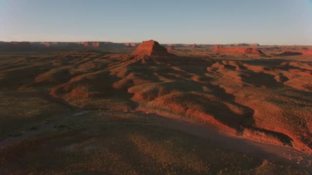 Monument Valley Utah 2019 Letecký Pohled Monument Valley — Stock video