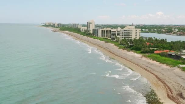 Miami Floryda Wybrzeże Miami Usa — Wideo stockowe