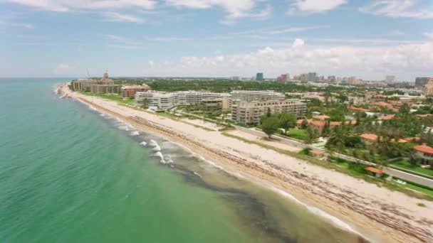 Miami Floryda Wybrzeże Miami Usa — Wideo stockowe