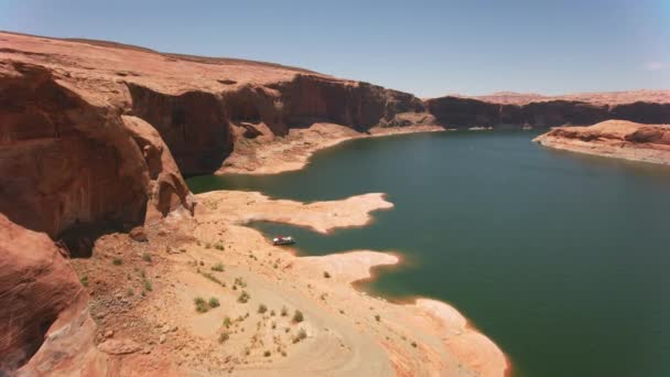 Lac Powell Utah Vers 2019 Vue Aérienne Lac Powell — Video