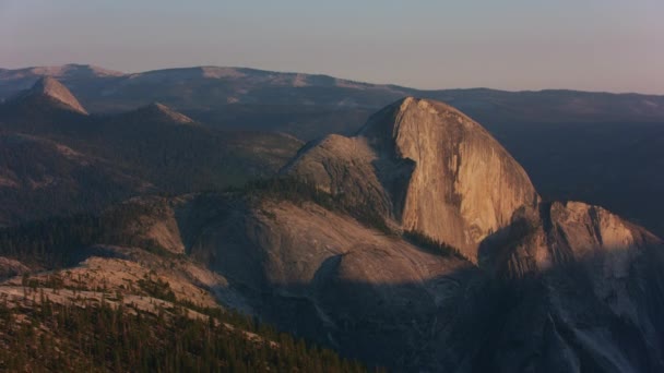 Yosemite Kalifornie Letecký Pohled Národní Park Yosemite — Stock video