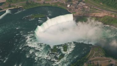 Niagara şelaleleri hava görüntüleri