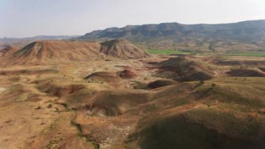 Boyalı Tepeler manzaralı, hava görüntüleri, ABD