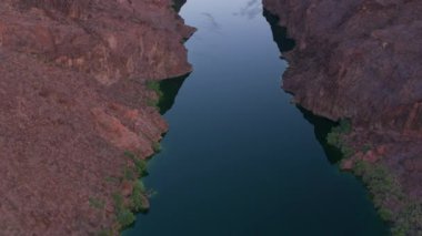 Colorado Nehri 'nin havadan görüntüsü, ABD