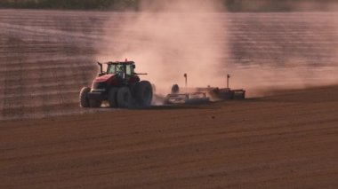 Gün batımında Willamette Valley Oregon, ABD 'de kombine edilmiş görüntüler..