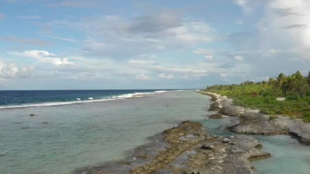 Pantai Bora Bora Polinesia Prancis — Stok Video