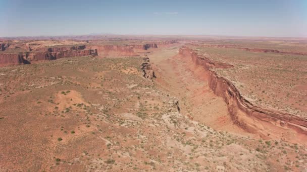 Canyonlands National Park Utah Circa 2019 Veduta Aerea Canyonlands Girato — Video Stock
