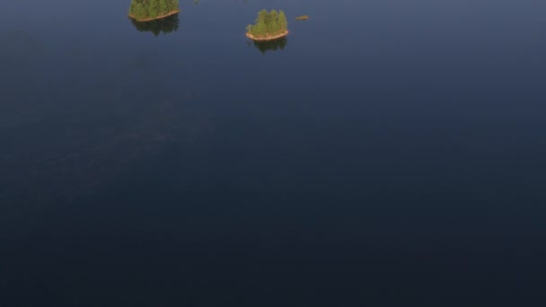 Πρόβιντενς Ρόουντ Άιλαντ Γύρω Στο 2019 Αεροφωτογραφία Της Λίμνης Φωτογραφία — Αρχείο Βίντεο