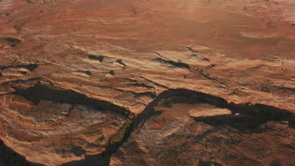 Utah Anıt Vadisi 2019 Anıt Vadisi Nin Hava Manzarası — Stok video