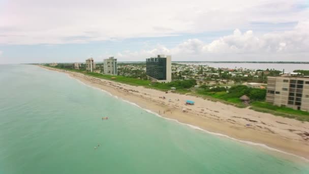 Miami Floryda Wybrzeże Miami Usa — Wideo stockowe