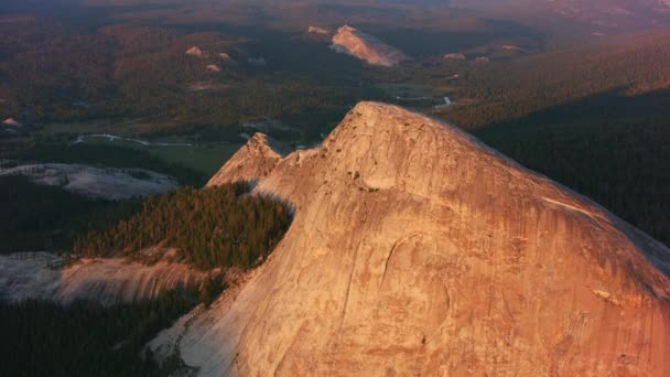 Йосемити Калифорния Вид Воздуха Национальный Парк Йосемити — стоковое видео